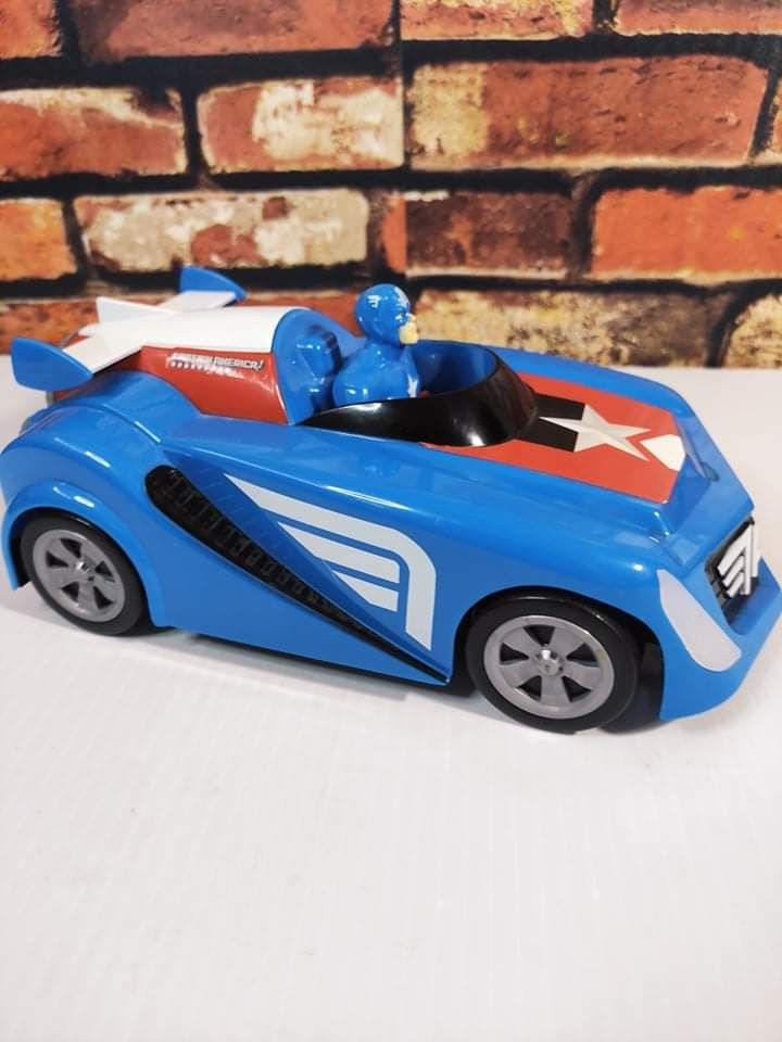 Marvel Captain America Friction Car w/ Lights and Sound Walgreens Exclusive