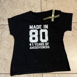 Brand new super soft shirt. Size large 