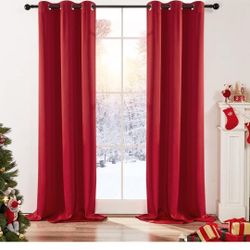 Gorgeous Red Curtains 