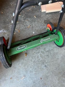 Walk Behind Reel Lawnmower