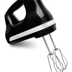 KitchenAid 5 Ultra Power Speed Hand Mixer KHM512, Onyx Black