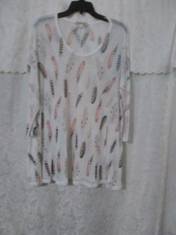 Light weight feather shirt