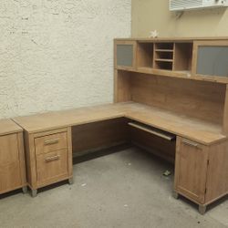 Desk With Matching File Cabinet