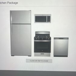 Full Stainless Steel Appliance Suite