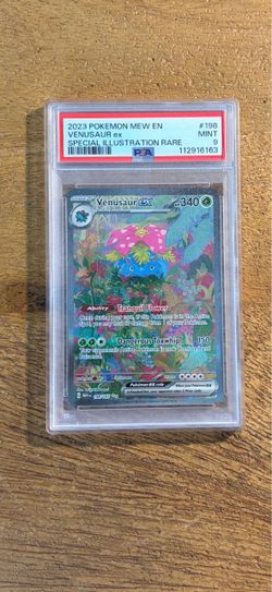 PSA 9 Venusaur ex Special Illustration Rare #198