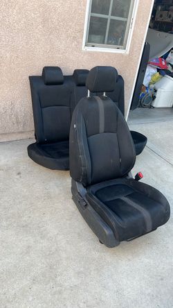 Passenger side and rear seats