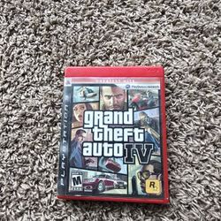 Playstation 3 "Grand Theft Auto 4" Game