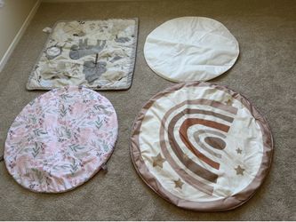 4 play mats each for $5 Only Used a few times