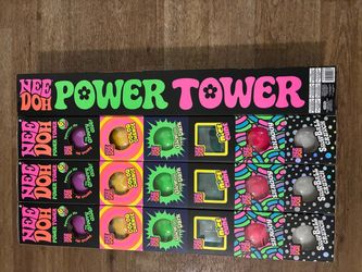 Nee Doh Power Tower 6-Pack Stress Balls