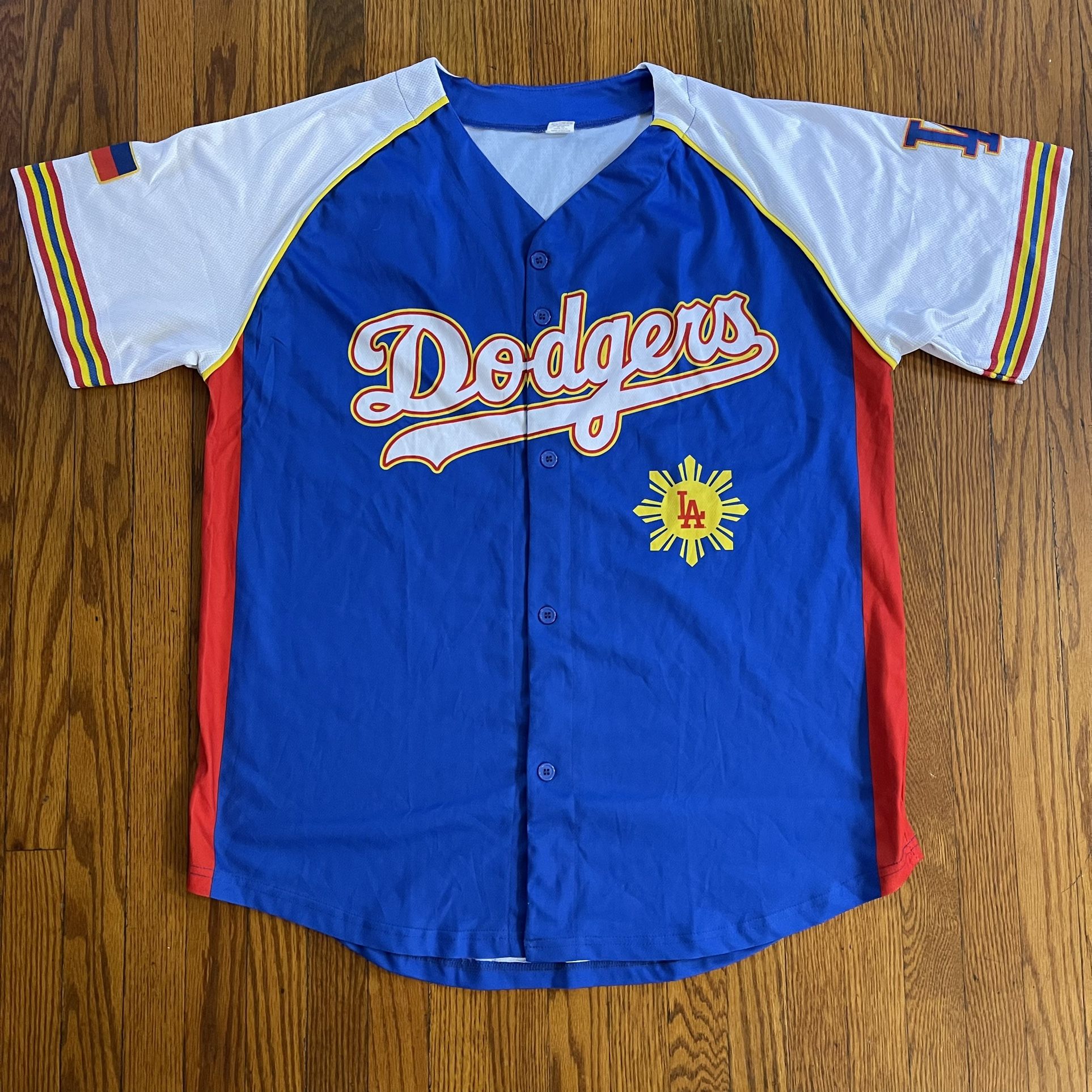 2022 Dodgers Filipino Heritage Night Giveaway Jersey
