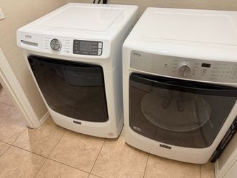 Maytag washer and dryer