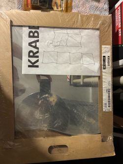 IKEA krabb wavy mirror