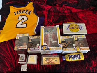 Rare Kobe Bryant Vaulted Funko Pop #11 + Lakers Championship Bundle! (Local Pickup)