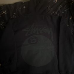 Stussy Black 8 Ball Hoodie 