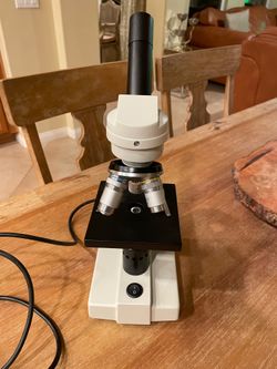 MI-4100SPL Monocular Upright Compound Microscope 4-100x Biological Lab