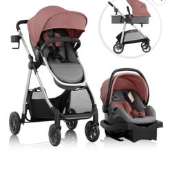 Evenflo Travel System Omni Plus Pink