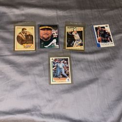 Baseball Cards And Basketball Card