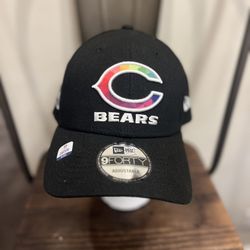 New Era 9TWENTY Chicago Bears Cap Hat Crucial Catch Cancer Adjustable 