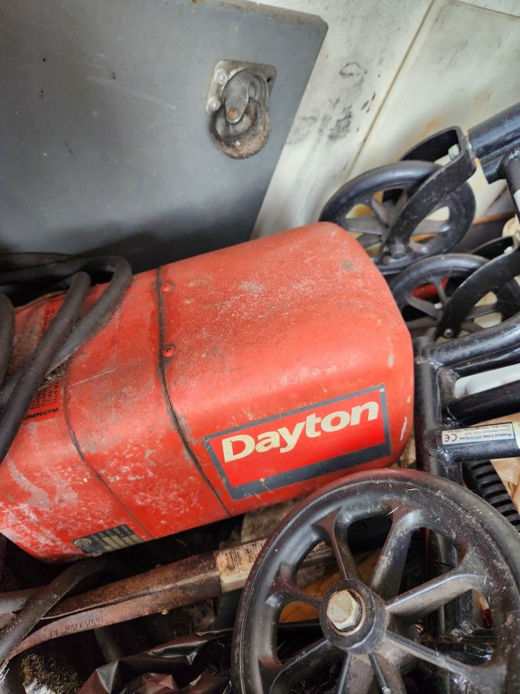 Dayton 1/4 Ton Garage Hoist