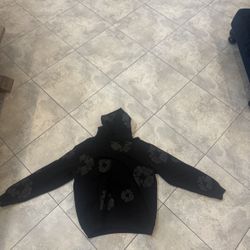 Denim Tears Black Monochrome Hoodie & Sweatpants