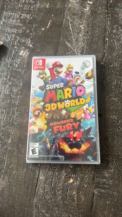 Nintendo switch super Mario 3d world +bowsers fury