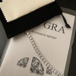 Moissanite Tennis Bracelet