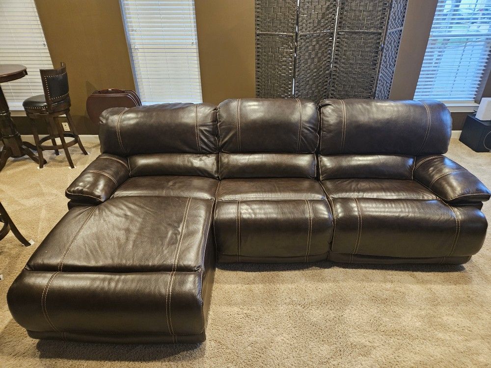 3 Piece Power Reclining Sectional