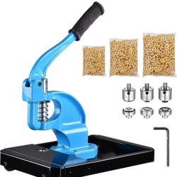 Hand Press  Grommet Tool Kit 1/2" 3/8" 1/4" 900 Set