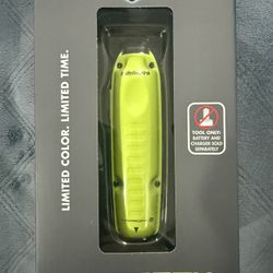BABYLISS PRO FXONE LOW-PROFILE NEON YELLOW INTERCHANGEABLE CORDLESS TRIMMER