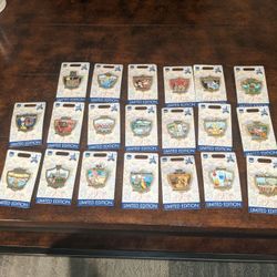 New Limited Edition Disney 50th Anniversary Pin Collection