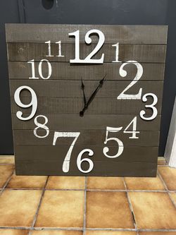 Rustic Clock