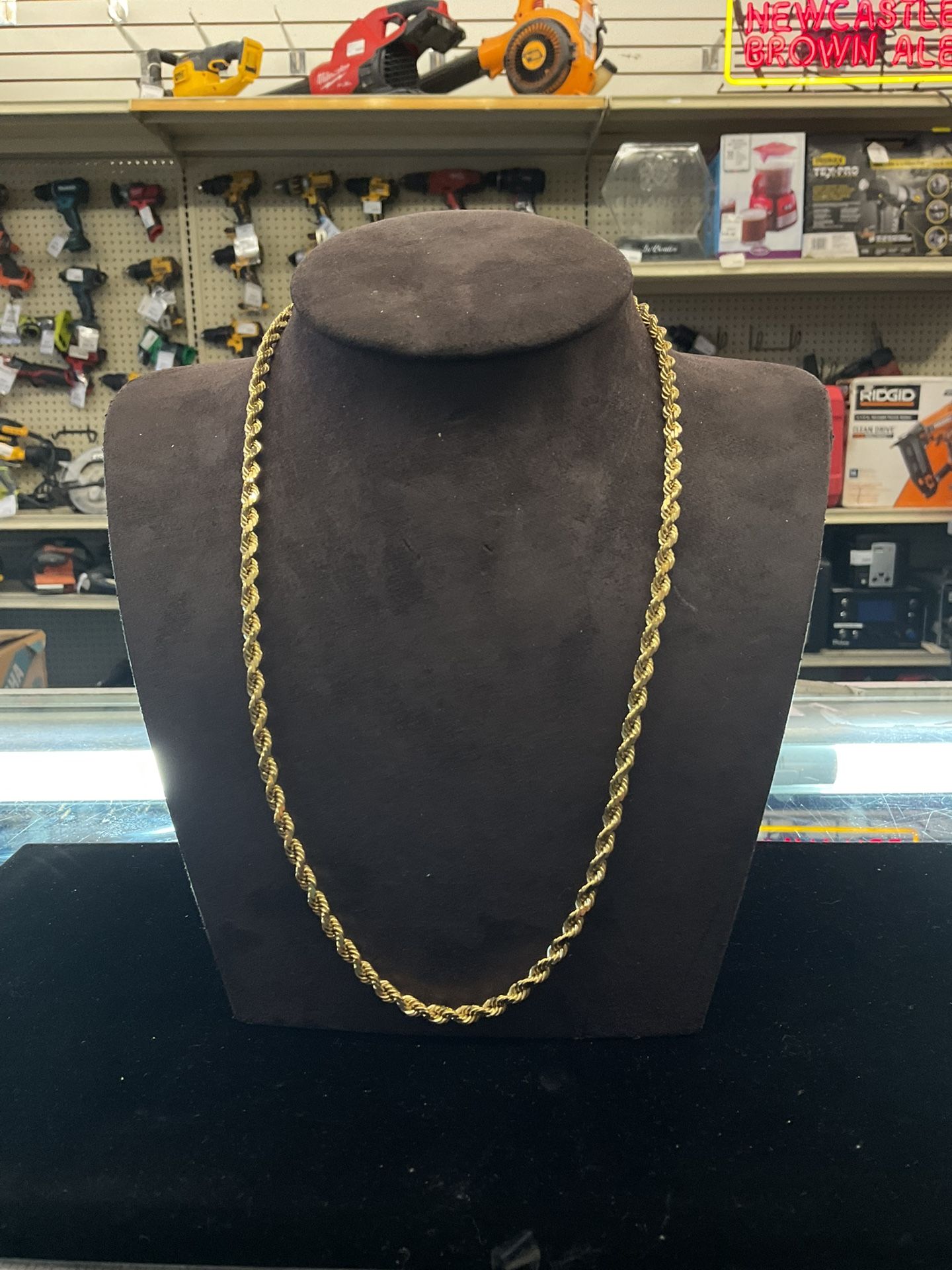 14KT Solid Rope Chain 39701-1