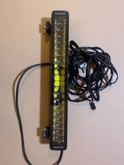Night Rider Jet Black series double row light bar