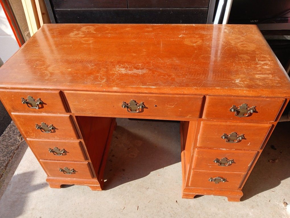 Wood Writing Desk