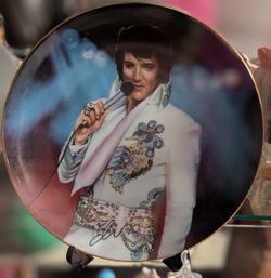 Elvis Collectible Plate 