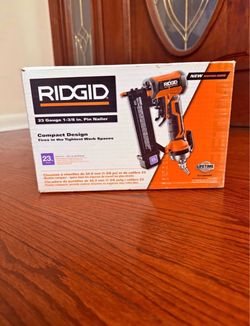 RIDGID R138HPF 23-Gauge 1-3/8” Headless Pin Nailer — NEW