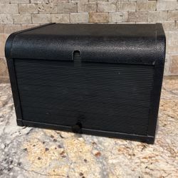 Desk Top Storage Container w/ Roll Top
