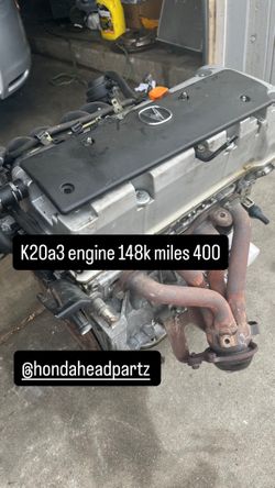 Rsx Type S Parts K20z1 K20a2 K20a3 Engines ASPEC