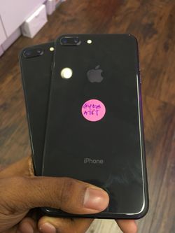 iPhone 8 Plus 64GB/256GB AT&T Excellent Condition With Free Charger