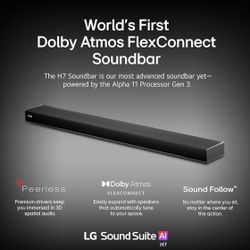 LG H7 Soundbar new