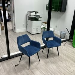 Two side chairs