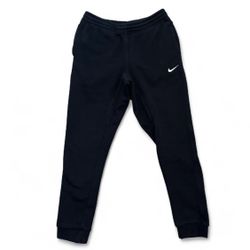 Nike black mens club fleece jogger pants 