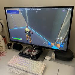 Monitor And Keyboard 