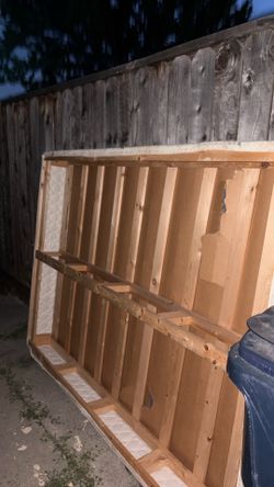 Queen bed frame