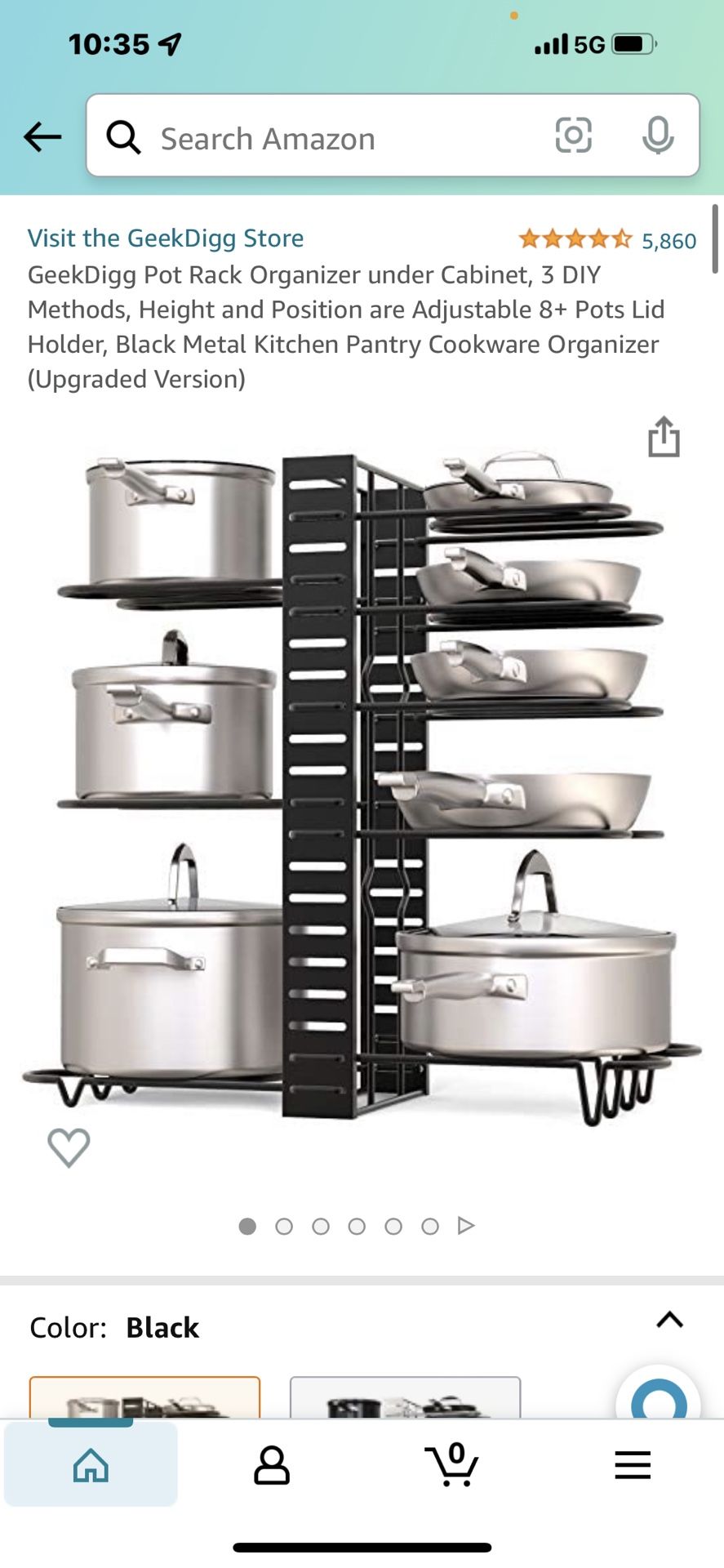 3 Tier Pot Rack