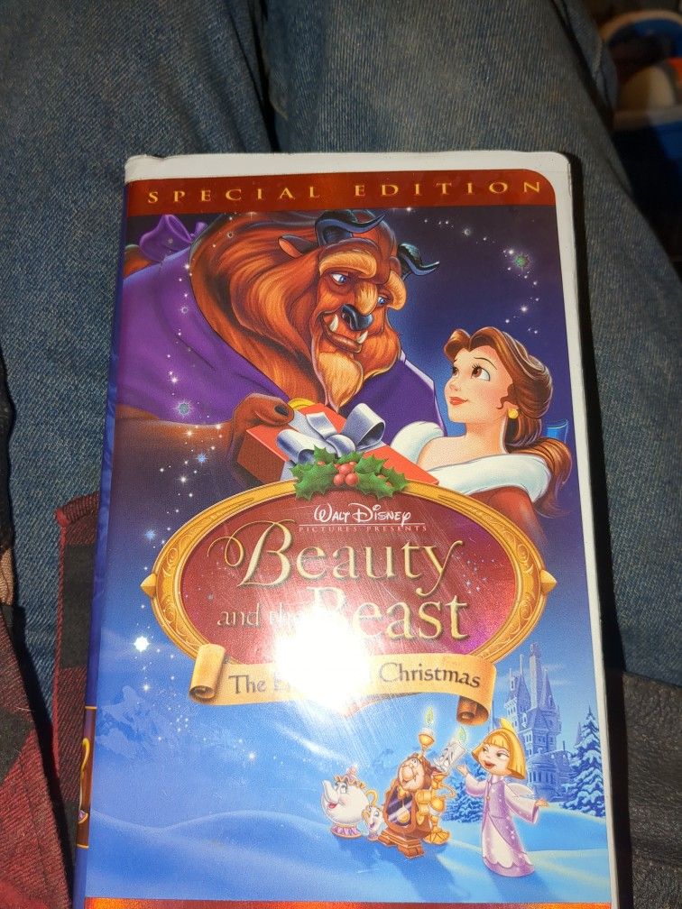 Beauty And The Beast Enchanted Christmas Vhs Special Edition