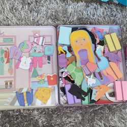 Magnetic Doll Pieces