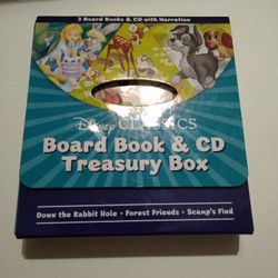 Disney Classics Board Books CD Treasure Box 