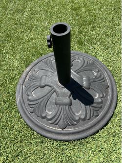 Big heavy umbrella stand $35
