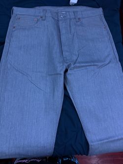 grey 501 jeans